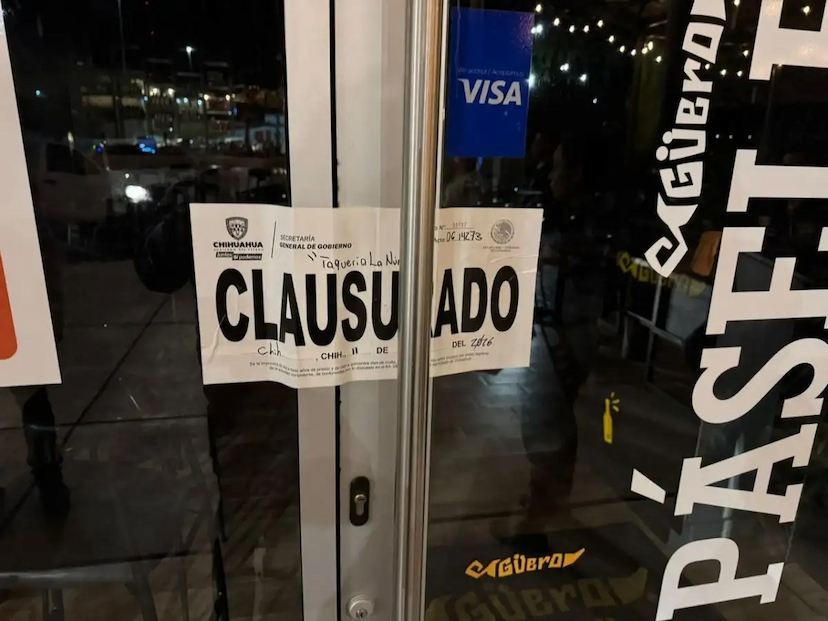 Clausuran 16 bares tras inspecciones en Chihuahua