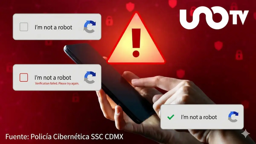 Alertan sobre captchas falsos que infectan celulares