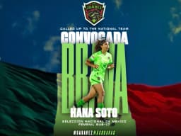 Recibe Hana Soto su primera convocatoria al Tri Femenil Sub-17