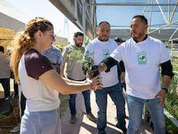 Clúster Minero impulsa reforestación en Aquiles Serdán