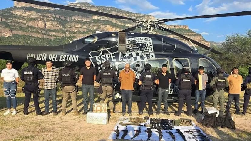SSPE captura a cinco criminales prioritarios en Moris