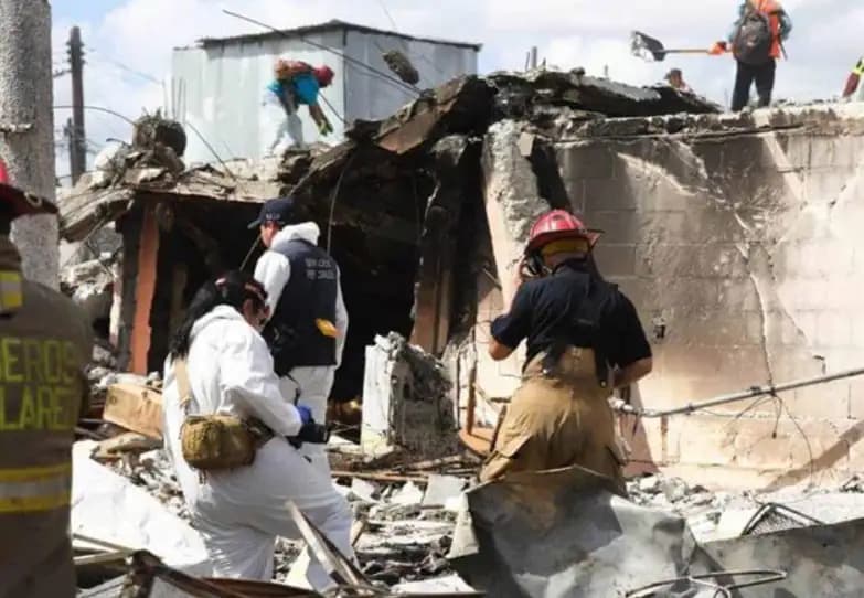 Explosión de gas hiere a mujer en Camargo