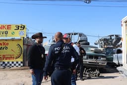 Refuerzan operativos en Juárez contra autopartes robadas