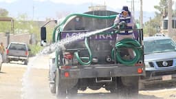 Distribuirán agua en Juárez por sequía