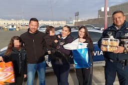 Policías salvan a familia de intoxicación por monóxido