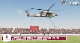 Espectáculo aéreo y carreras emocionan en 'La Gran Fuerza de México'