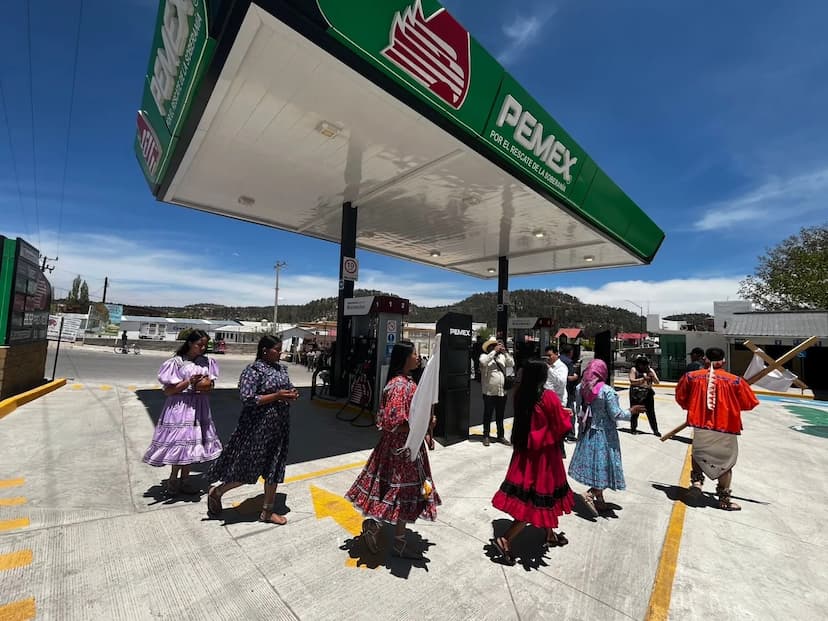 Gasolinera Bienestar en Creel bajo gestión local