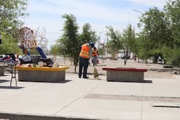 Vecinos y empresas en Juárez transforman espacio urbano en un día