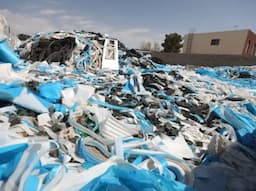 Cierran basurero clandestino de desechos industriales en Ciudad Juárez