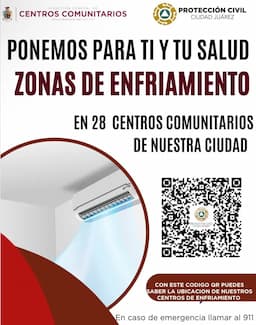 Refugios frescos: Ciudad Juárez se adapta al calor extremo