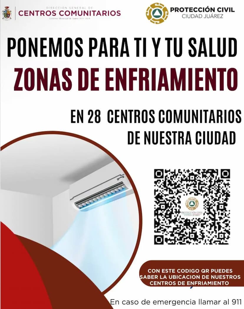 Refugios frescos: Ciudad Juárez se adapta al calor extremo