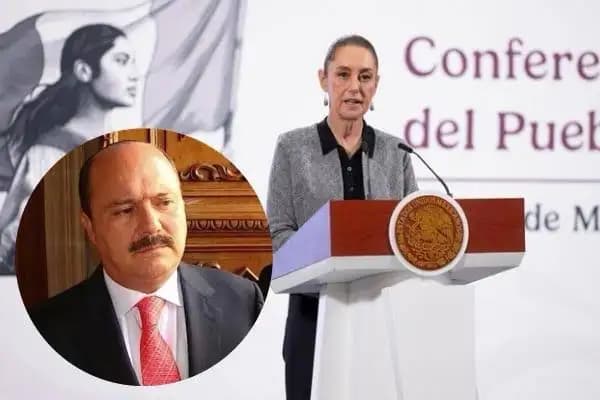Claudia Sheinbaum lanza demanda penal contra César Duarte