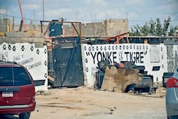 Bajo la lupa: dueño de yonke investigado por posesión inadecuada de tigre