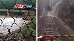 Tormenta inmoviliza al Chepe en Chihuahua
