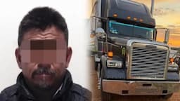 Detienen tráiler con placas falsas en Parral-Chihuahua