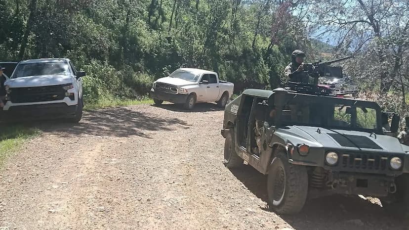 Hallan cuerpos calcinados en vehículo en Moris