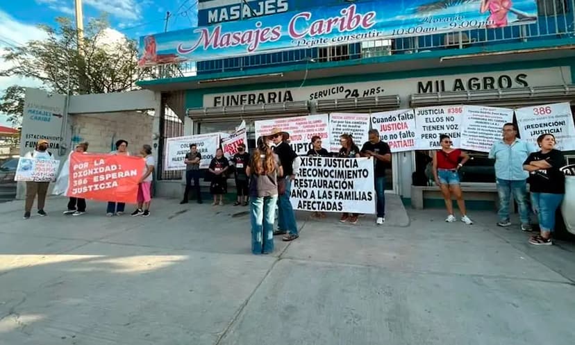 Protestan contra funeraria por corrupción en Juárez