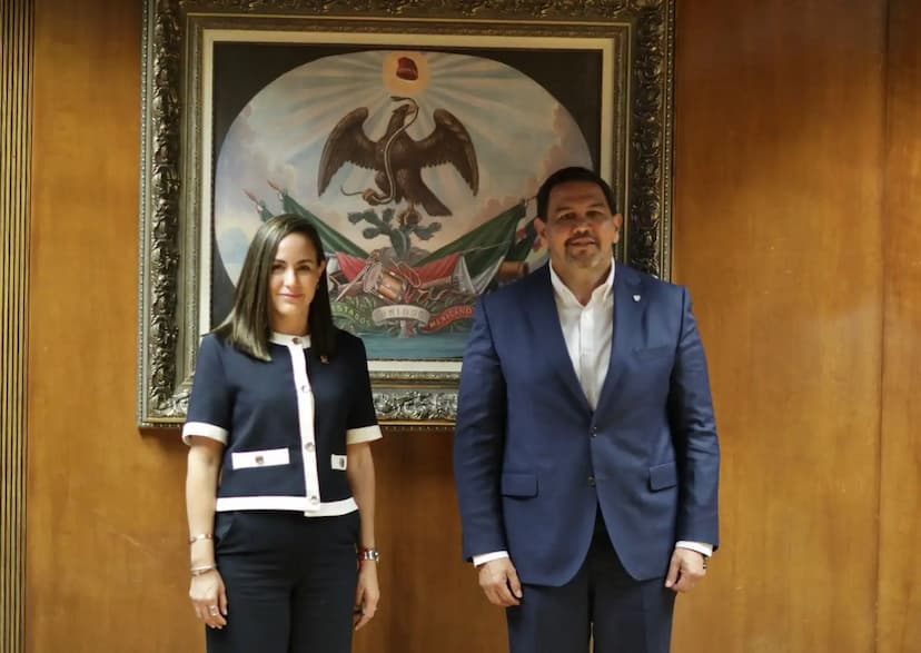 Recibe alcalde a la magistrada presidenta del Tribunal Superior de Justicia del Estado