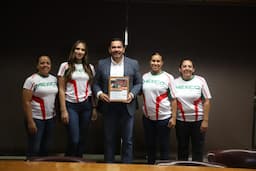 Fieras de Juárez agradecen apoyo al Presidente Municipal