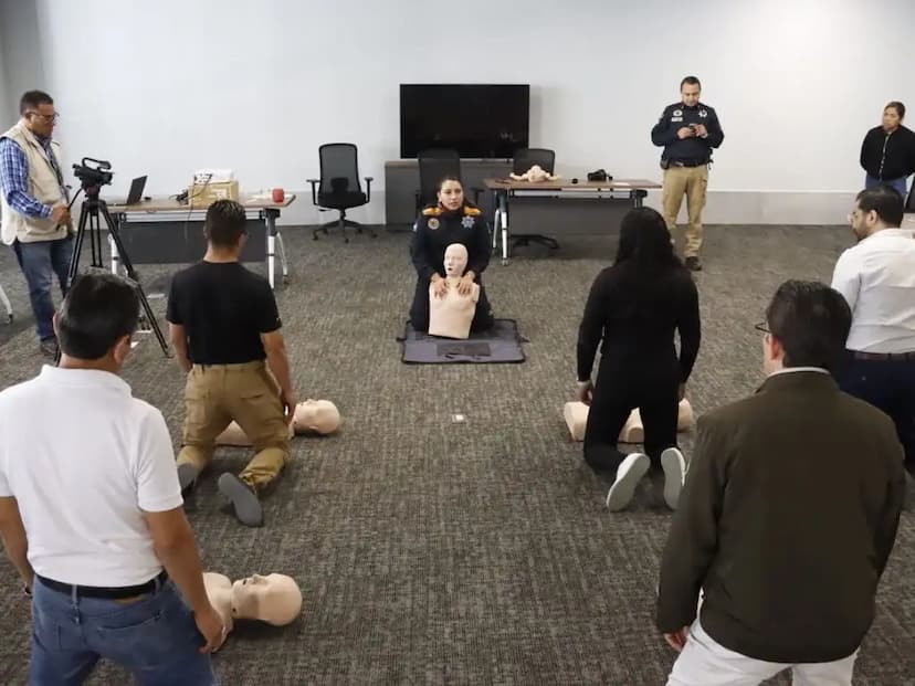 Capacitan a Aldama en gestión de emergencias