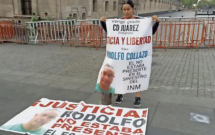 Empleado del INM recibe libertad condicional