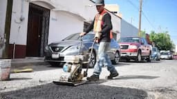 Chihuahua intensifica bacheo en ocho zonas clave