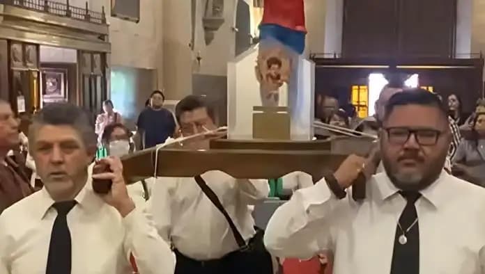 Reliquia de San Carlo Acutis llega a Camargo