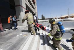 Ciudad Juárez participó en el Segundo Simulacro Nacional 2025