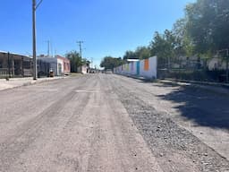 Concluyen obras en calle Colón de Camargo