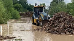Desborde del Río Conchos afecta a Camargo