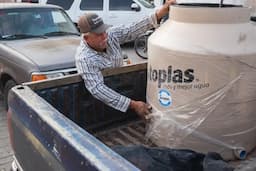 Camargo cierra convocatoria para tinacos subsidiados