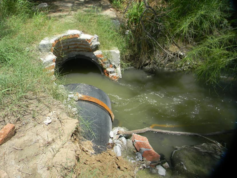 Descargas contaminantes afectan río Bravo