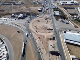 Construcción de puente en Chihuahua avanza 14%
