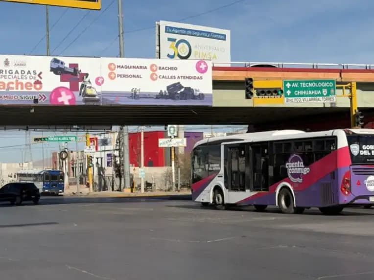 JuárezBus extiende ruta Riberas del Bravo para mayor cobertura