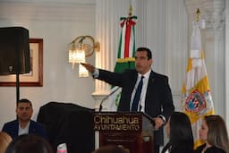 René Chavira asume Presidencia Municipal de Chihuahua tras salida de Marco Bonilla