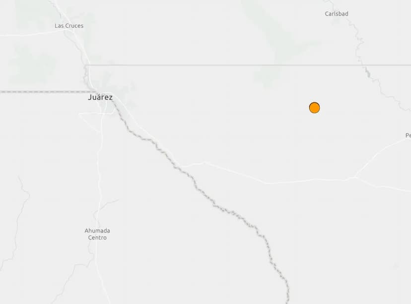 Registran sismo de 3.6 grados en Nuevo México; Protección Civil de Juárez mantiene vigilancia