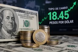 Dólar alcanza los 18.45 pesos y registra su nivel más alto de 2026