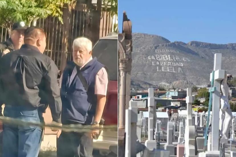 Jaime Maussan está en Ciudad Juárez y asegura que hallazgos en la frontera impactarán al mundo