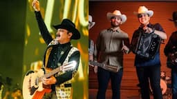 Los Tucanes de Tijuana y Marca Registrada cantan narcocorridos en Expogan Chihuahua