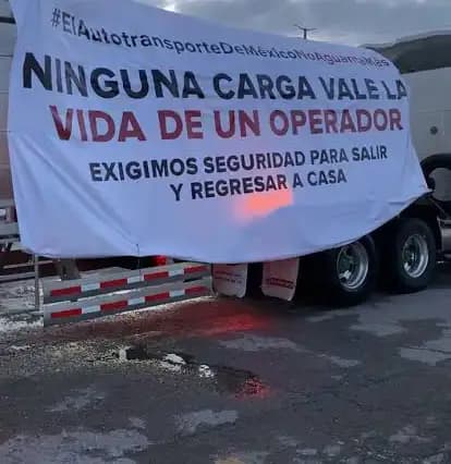 Transportistas denuncian robos, extorsiones y carreteras destruidas