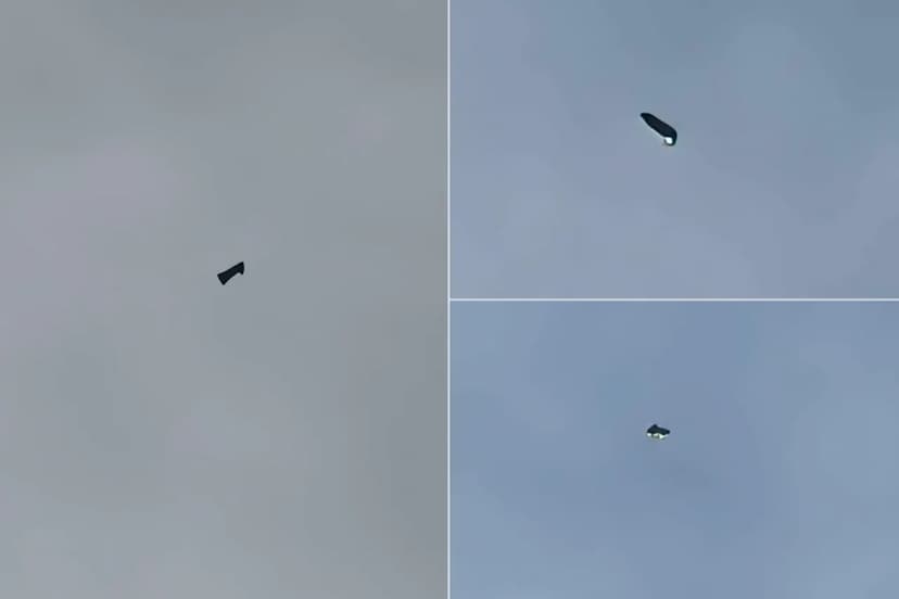 Mujer capta misteriosa figura entre las nubes en Ciudad Juárez