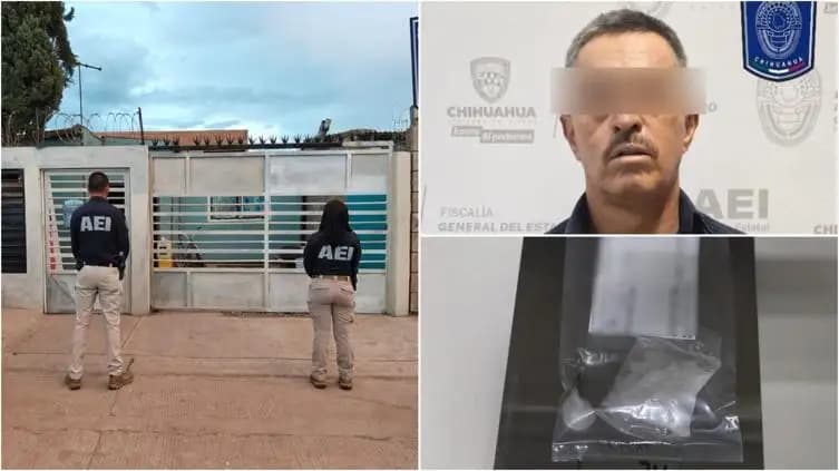 Catean dos viviendas en Cuauhtémoc; decomisan droga y detienen a un hombre
