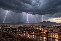 Protección Civil mantiene alerta por posibles tormentas en Juárez