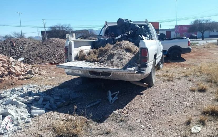 Chihuahua impone multas severas por tirar escombros