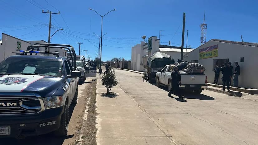 Refuerzan seguridad en Guadalupe y Calvo con operativo