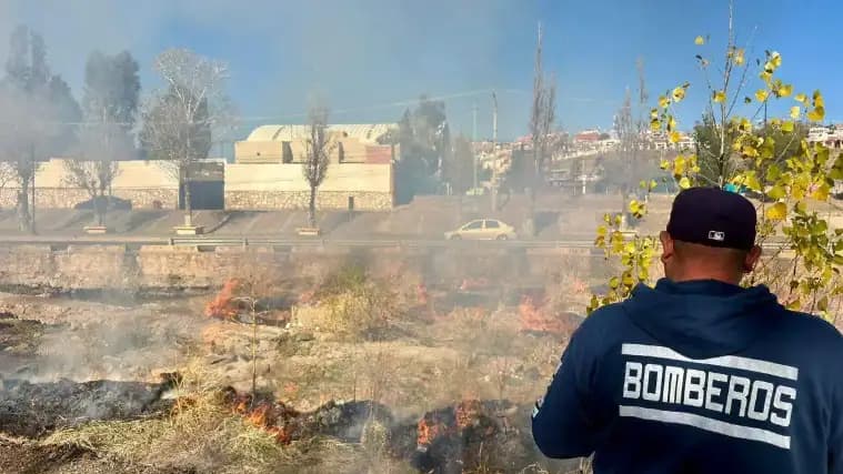 Realizan quema controlada para prevenir incendios en Juárez