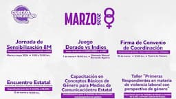 Organizan actividades por 8M en Chihuahua y Juárez