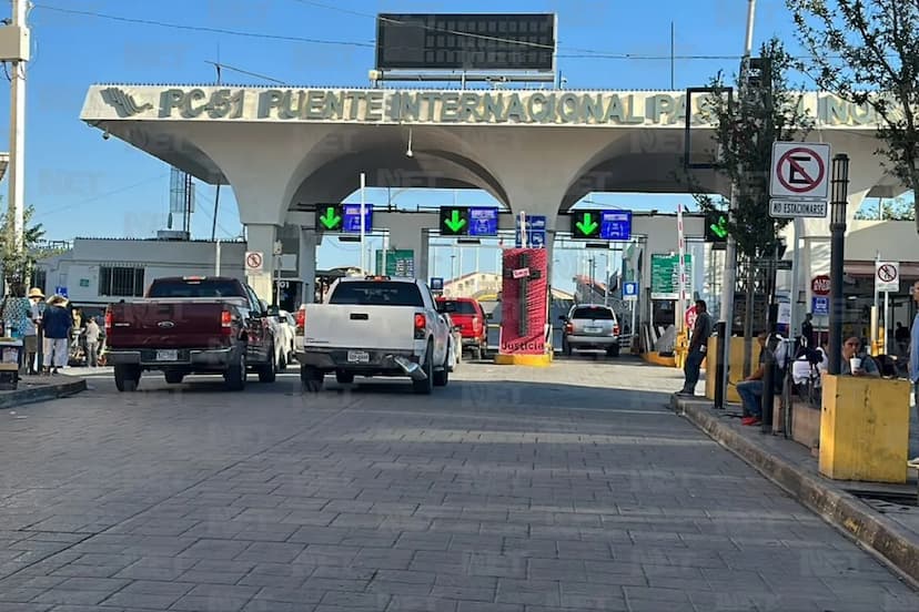Reforestan área cercana al puente internacional en Juárez