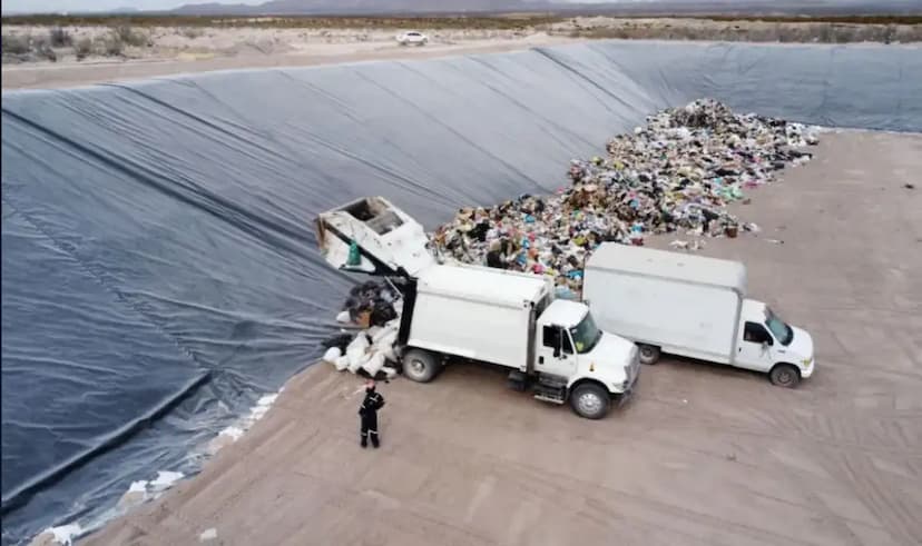 Destacan relleno sanitario conforme a norma en Camargo