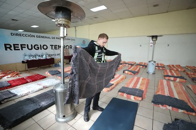Cierra en Juárez refugio invernal en El Barreal tras brindar más de 4 mil atenciones
